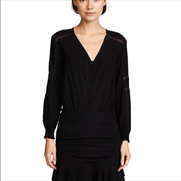 VERONICA BEARD Sarasota black dress size M/6 - Picture 4 of 6